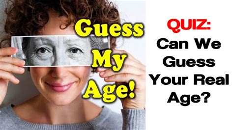 age guesser|what age am i quiz.